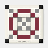 Alabama Nine Patch Magnet (Vorne)