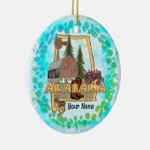 Alabama-Ornament Keramik Ornament (Rechts)