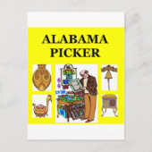 ALABAMA Picker Postkarte (Vorderseite)