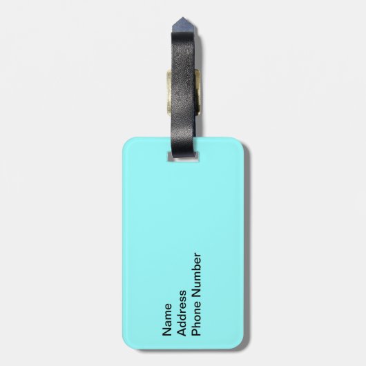 Alabama Picture und USA Flag Schriftart Gepäckanhänger (Rückseite vertikal)