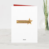 Alabama Poinsettia Frohen Festtage Weihnachten (Rückseite)