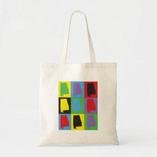Alabama Pop Art Tragetasche