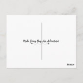 Alabama Postcard - Aquarellfarbendesign Postkarte (Rückseite)