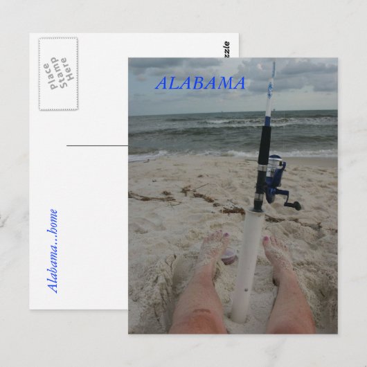 Alabama Postcard Postkarte (Vorne/Hinten)