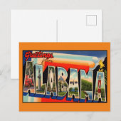 Alabama Postcard Postkarte (Vorne/Hinten)