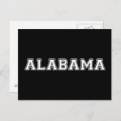 Alabama Postkarte (Vorne/Hinten)