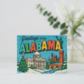 ALABAMA Postkarte (Stehend Vorderseite)