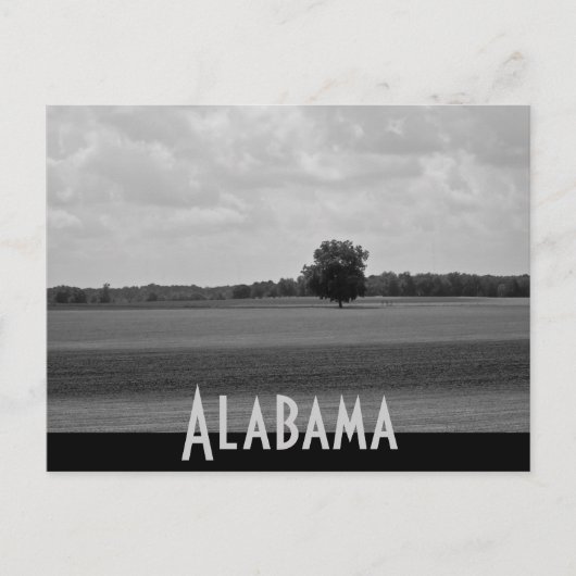 Alabama Postkarte (Vorderseite)