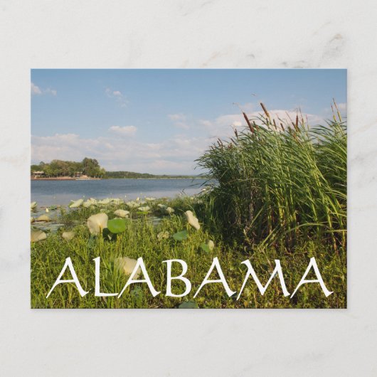 Alabama Postkarte (Vorderseite)