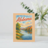 Alabama Postkarte (Stehend Vorderseite)