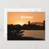 Alabama Postkarte (Vorne/Hinten)