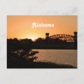 Alabama Postkarte (Vorderseite)