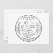 Alabama Postkarte (Vorne/Hinten)