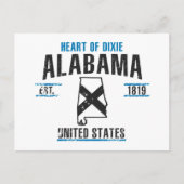 Alabama Postkarte (Vorderseite)