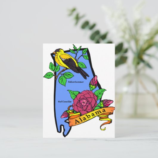 Alabama Postkarte (Stehend Vorderseite)