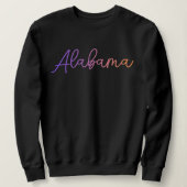 Alabama Pride State Travel Crewneck Pullover (Design vorne)