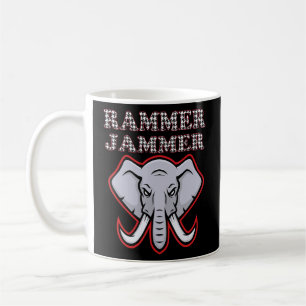 Alabama Rammer Jammer Hahnentrittmuster Elephant T Kaffeetasse