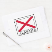 Alabama Rechteckiger Aufkleber (Umschlag)
