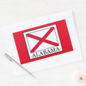 Alabama Rechteckiger Aufkleber (Umschlag)