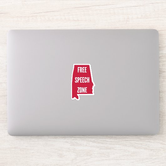 Alabama - Redezone Aufkleber (Computer)