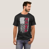 Alabama Retro abgenutzt State Pride T-Shirt (Vorne ganz)