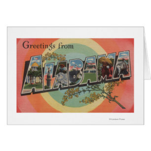 Alabama (Rot/Rosa) - Große Buchstabenszenen