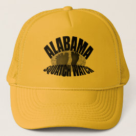 Alabama Sasquatch Watch Hat Truckerkappe