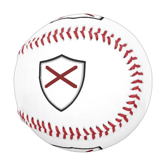Alabama-Schild-Baseball Baseball (Vorne Rechts)