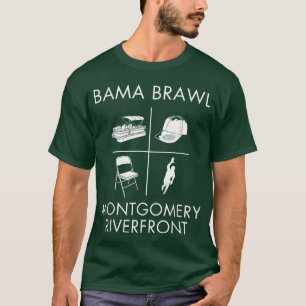 Alabama Schlägerei Montgomery Riverfront-Schlägere T-Shirt