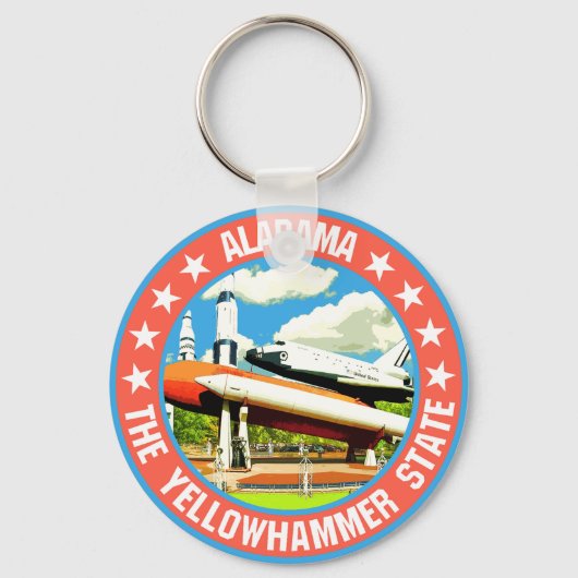 Alabama Schlüsselanhänger (Vorderseite)