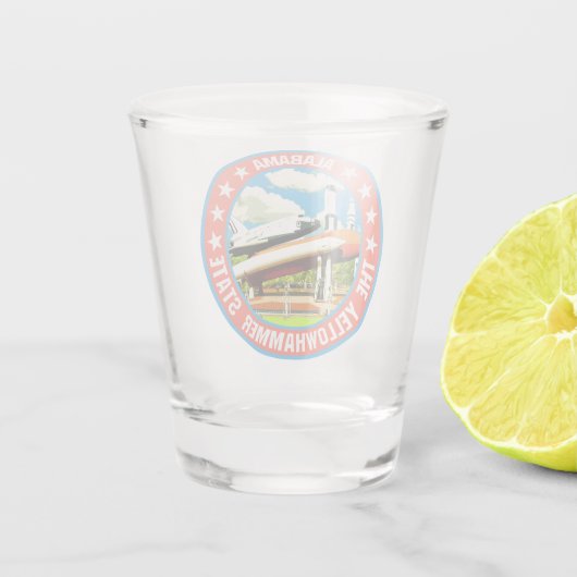 Alabama Schnapsglas (Rückseite)