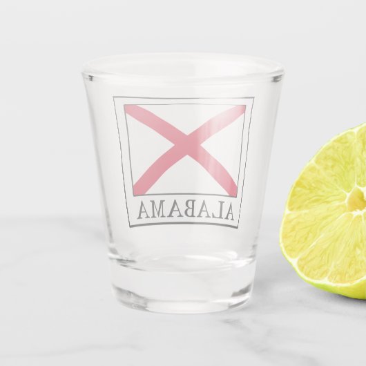 Alabama Schnapsglas (Rückseite)
