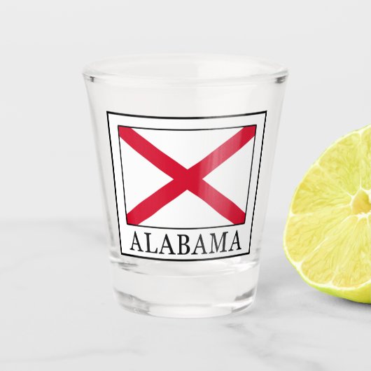 Alabama Schnapsglas (Vorderseite)