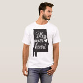 Alabama segnen Ihr Herz-T-Shirt T-Shirt (Vorne ganz)