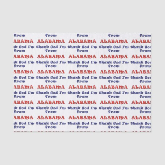 Alabama Seidenpapier (Vorderseite)