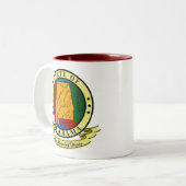Alabama Siegel Zweifarbige Tasse (Vorderseite Links)