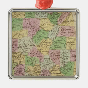 Alabama Silbernes Ornament