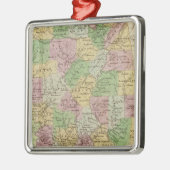 Alabama Silbernes Ornament (Links)