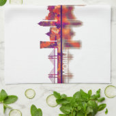 Alabama-Skyline Geschirrtuch (Gefaltet)