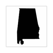 Alabama Solid Rubber Art Briefmarke Gummistempel (Prägung)