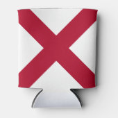Alabama: St Andrew Crimson Cross Flag Dosenkühler (Vorderseite)