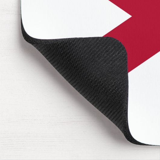 Alabama: St Andrew Crimson Cross Flag Mousepad (Ecke)