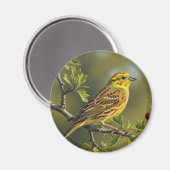 Alabama Staat Bird Yellowhammer Magnet (Vorderseite/Rückseite)