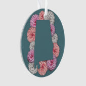 Alabama Staat Blume Ornament (Vorderseite)