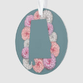 Alabama Staat Blume Ornament (Vorderseite)