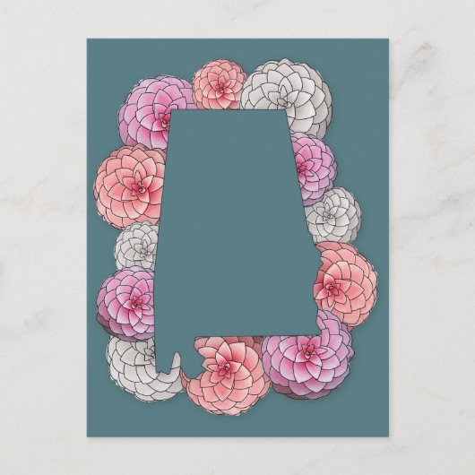 Alabama Staat Blume Postkarte (Vorderseite)
