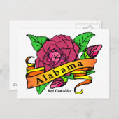 Alabama Staat Blume Postkarte (Vorne/Hinten)