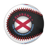 ALABAMA STAAT FLAG BASEBALL (Vorderseite Links)
