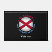 ALABAMA STAAT FLAG FUßMATTE (Vorderseite)
