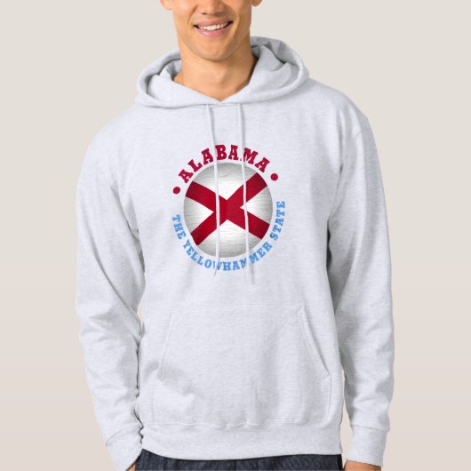 ALABAMA STAAT FLAG HOODIE (Vorderseite)